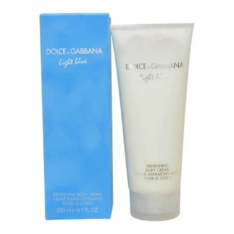 dolce and gabbana light blue lotion.